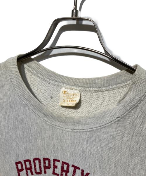 Champion（チャンピオン）Champion (チャンピオン) リバースウィーブスウェット グレー サイズ:XLの古着・服飾アイテム