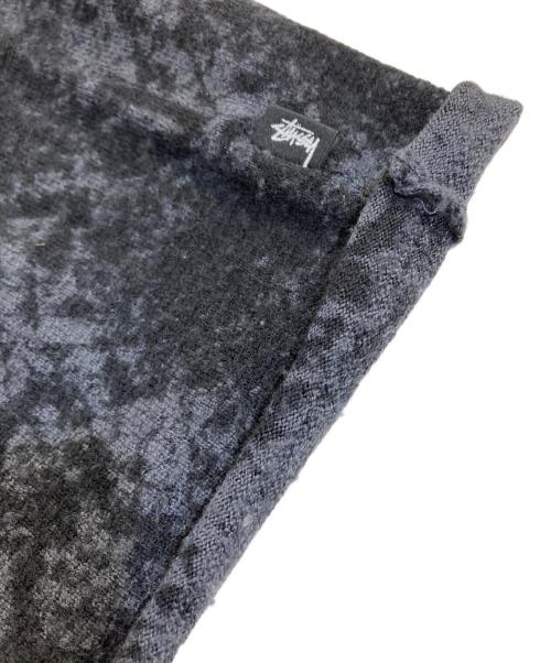 stussy（ステューシー）stussy (ステューシー) PYTHON FINE WOOL SWEATER ブラック サイズ:Sの古着・服飾アイテム