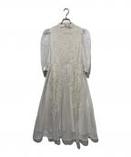 Ameriアメリ）の古着「Medi Forest Embroidery Dress」｜アイボリー
