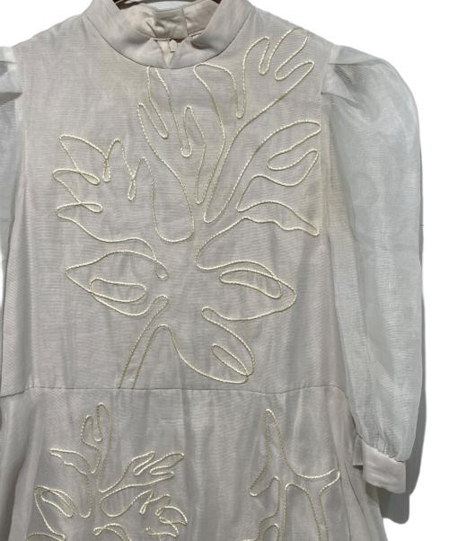 Ameri（アメリ）AMERI (アメリ) Medi Forest Embroidery Dress アイボリー サイズ:Sの古着・服飾アイテム