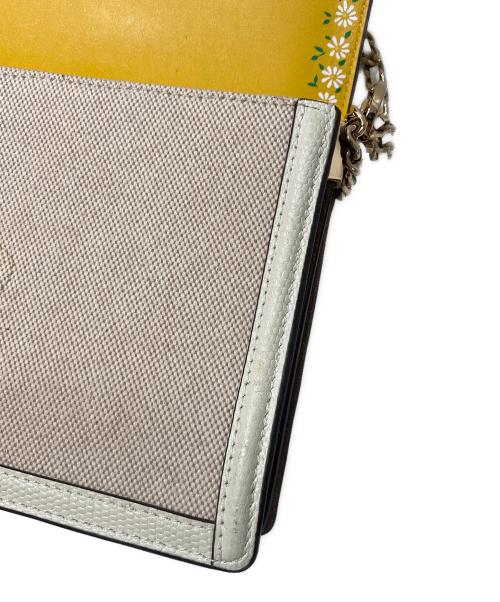TORY BURCH（トリーバーチ）TORY BURCH (トリーバーチ) チェーンショルダーバッグ ベージュの古着・服飾アイテム