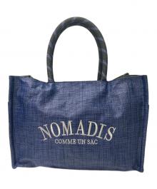NOMADIS（ノマディス）の古着「SAC SQ MESH トートバッグ」｜ブルー