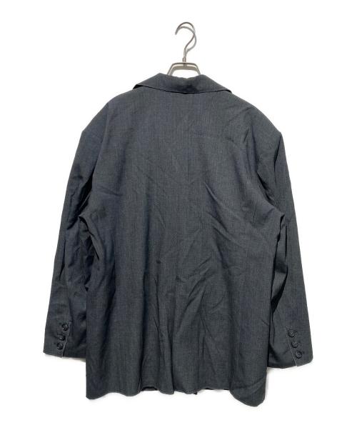 JOSE MOON（ジョゼムーン）JOSE MOON (ジョゼムーン) OVER SILHOUETTE JACKET グレー サイズ:Fの古着・服飾アイテム