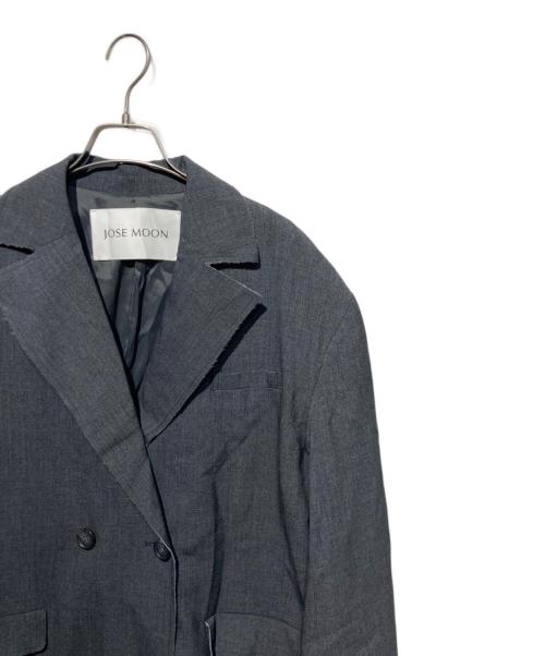 JOSE MOON（ジョゼムーン）JOSE MOON (ジョゼムーン) OVER SILHOUETTE JACKET グレー サイズ:Fの古着・服飾アイテム