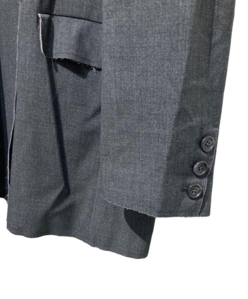 JOSE MOON（ジョゼムーン）JOSE MOON (ジョゼムーン) OVER SILHOUETTE JACKET グレー サイズ:Fの古着・服飾アイテム