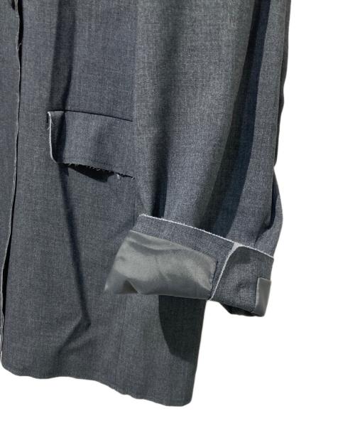 JOSE MOON（ジョゼムーン）JOSE MOON (ジョゼムーン) OVER SILHOUETTE JACKET グレー サイズ:Fの古着・服飾アイテム