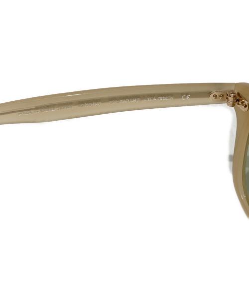 NOCHINO OPTICAL（ノチノオプティカル）NOCHINO OPTICAL (ノチノオプティカル) SANSUI サングラス ベージュ サイズ:49□20-147の古着・服飾アイテム