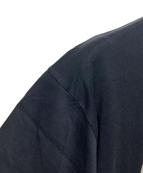 CELINE（セリーヌ）CELINE (セリーヌ) スタッズロゴTシャツ ブラック サイズ:Sの古着・服飾アイテム