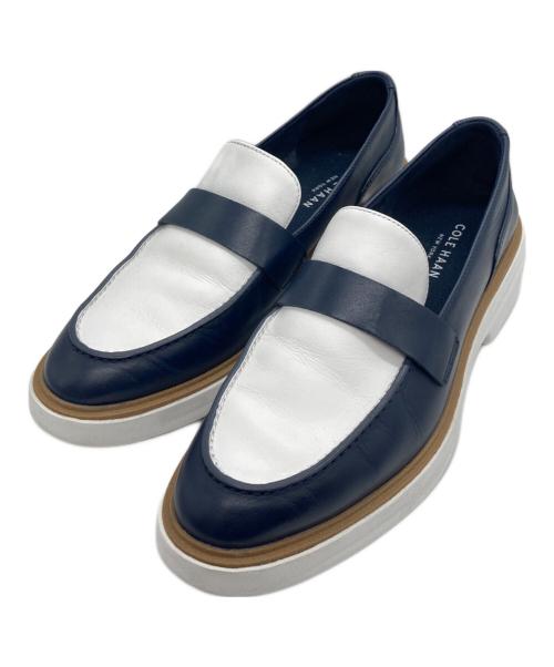 COLE HAAN（コールハーン）COLE HAAN (コールハーン) オリジナルグランド シティスペクター ローファー ネイビー サイズ:5 1/2の古着・服飾アイテム