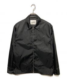 JIL SANDER（ジルサンダー）の古着「ナイロンツイルジップジャケット」｜ブラック