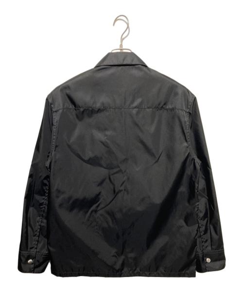 JIL SANDER（ジルサンダー）JIL SANDER (ジルサンダー) ナイロンツイルジップジャケット ブラック サイズ:44の古着・服飾アイテム
