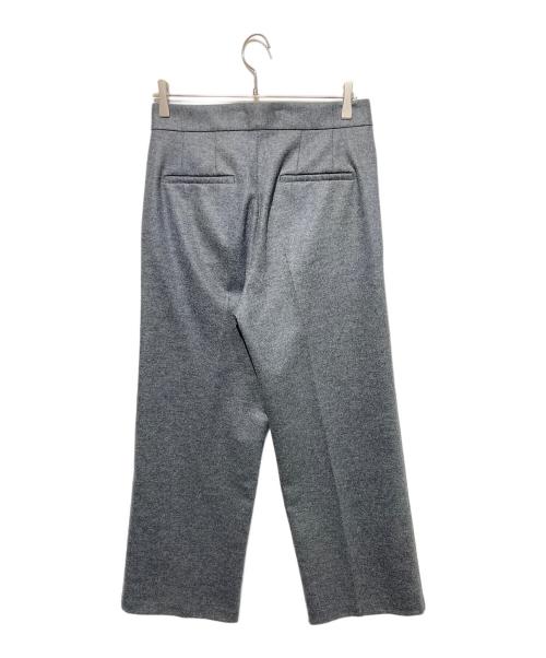 JIL SANDER（ジルサンダー）JIL SANDER (ジルサンダー) ウールストレートパンツ グレー サイズ:44の古着・服飾アイテム