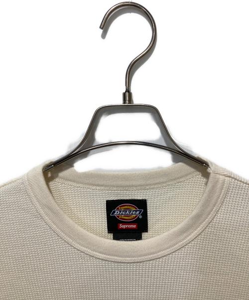SUPREME（シュプリーム）SUPREME (シュプリーム) Dickies (ディッキーズ) サーマルカットソー ホワイト サイズ:Mの古着・服飾アイテム