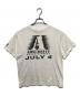 SAINT MICHAEL (セントマイケル) SS TEE/JULY ホワイト サイズ:Ｍ：12000円