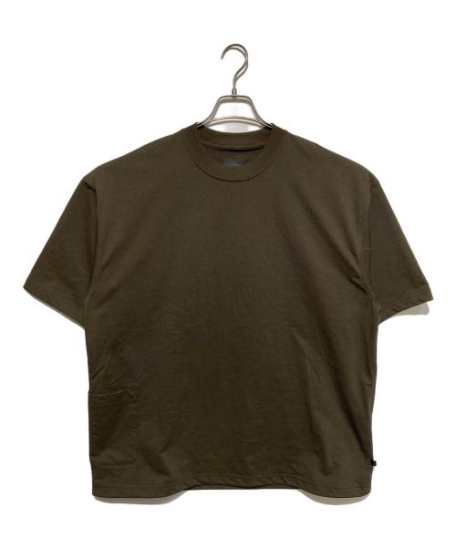 DAIWA PIER39（ダイワ ピア39）DAIWA PIER39 (ダイワ ピア39) TECH SIDE POCKET S/S TEE ブラウン サイズ:L 未使用品の古着・服飾アイテム