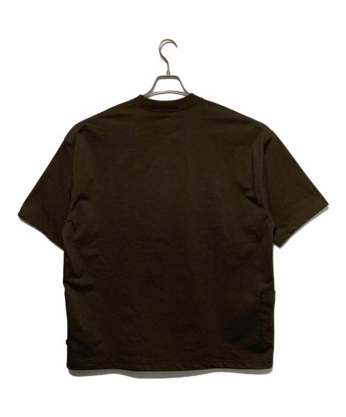 DAIWA PIER39（ダイワ ピア39）DAIWA PIER39 (ダイワ ピア39) TECH SIDE POCKET S/S TEE ブラウン サイズ:L 未使用品の古着・服飾アイテム