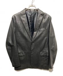 International Gallery BEAMS（インターナショナルギャラリービームス)）の古着「レザージャケット」｜ブラック