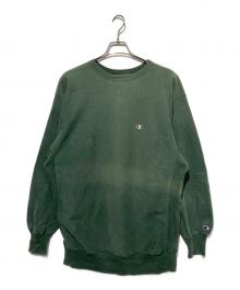Champion（チャンピオン）の古着「リバースウィーブスウェット」｜グリーン