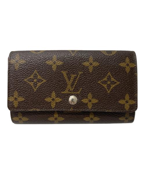 LOUIS VUITTON（ルイ ヴィトン）LOUIS VUITTON (ルイ ヴィトン) 2つ折り財布 ブラウンの古着・服飾アイテム