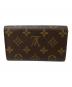 LOUIS VUITTON (ルイ ヴィトン) 2つ折り財布 ブラウン：12000円