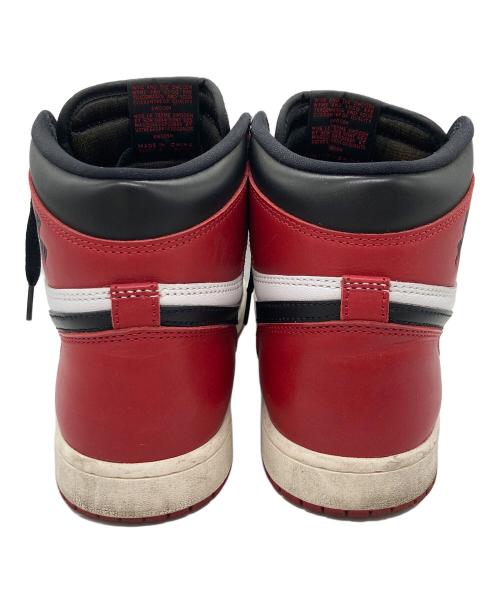 NIKE（ナイキ）NIKE (ナイキ) Air Jordan 1 Retro High OG ホワイト×レッド サイズ:27.5cmの古着・服飾アイテム