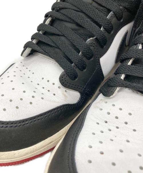 NIKE（ナイキ）NIKE (ナイキ) Air Jordan 1 Retro High OG ホワイト×レッド サイズ:27.5cmの古着・服飾アイテム