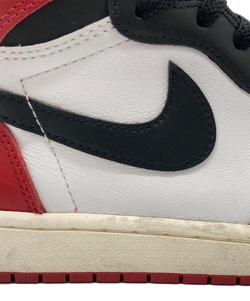 NIKE（ナイキ）NIKE (ナイキ) Air Jordan 1 Retro High OG ホワイト×レッド サイズ:27.5cmの古着・服飾アイテム
