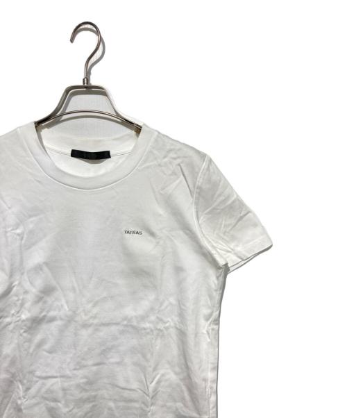 TATRAS（タトラス）TATRAS (タトラス) ロゴTシャツ ホワイト サイズ:02の古着・服飾アイテム