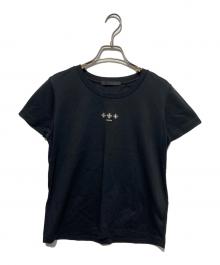 TATRAS（タトラス）の古着「刺繍ロゴTシャツ」｜ブラック