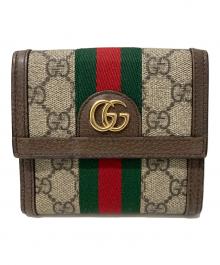 GUCCI（グッチ）の古着「オフィディア スモールウォレット」｜ブラウン