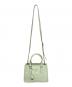 PRADA (プラダ) ガレリア 2WAYショルダーバッグ グリーン：150000円