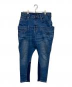 glambグラム）の古着「Jersey Layerd Denim」｜インディゴ