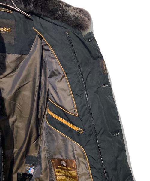 MOORER（ムーレー）MOORER (ムーレー) SIRO-KMファーダウンジャケット ブラック サイズ:44の古着・服飾アイテム