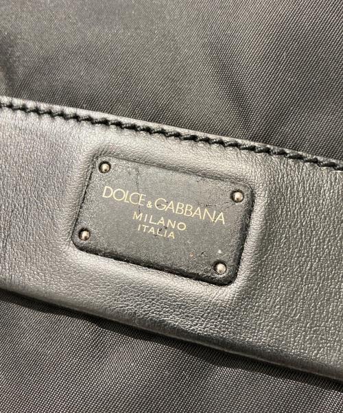 DOLCE & GABBANA（ドルチェ＆ガッバーナ）DOLCE & GABBANA (ドルチェ＆ガッバーナ) 2WAYナップサック ブラックの古着・服飾アイテム