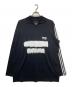 Y-3（ワイスリー）の古着「GRAPHIC LOGO LONG SLEEVE TEE」｜ブラック