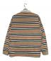 BURBERRY (バーバリー) SUPREME (シュプリーム) ラガーシャツ ホワイト×ブラウン サイズ:L：40000円