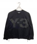 Y-3ワイスリー）の古着「M CLASSIC HEAVY PIQUE CREW SWEATSHIR」｜ブラック
