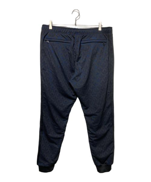 adidas（アディダス）adidas (アディダス) トラックパンツ ブラック×ブルー サイズ:3XLの古着・服飾アイテム