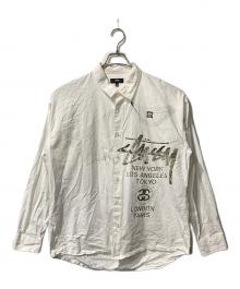 stussy（ステューシー）の古着「WORLD TOUR SHIRT」｜ホワイト