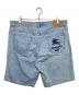 Supreme (シュプリーム) BURBERRY (バーバリー) Denim Short インディゴ サイズ:36：40000円