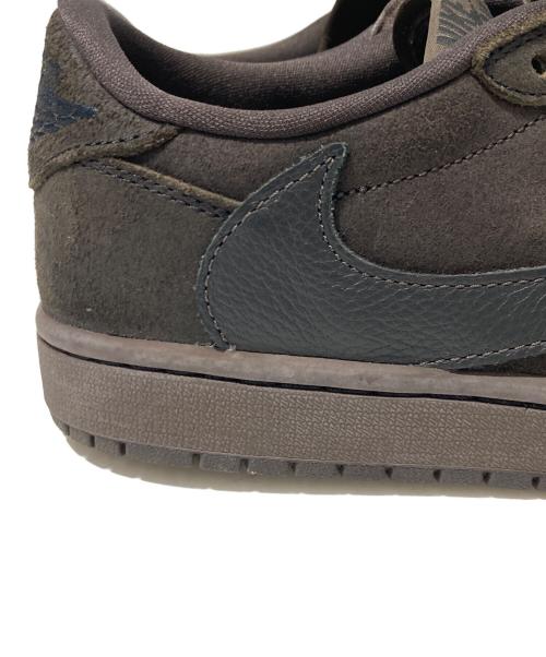 NIK（ナイキ）NIK (ナイキ) TRAVIS SCOTT (トラヴィススコット) Air Jordan 1 Low OG SP ブラウン サイズ:26.5の古着・服飾アイテム