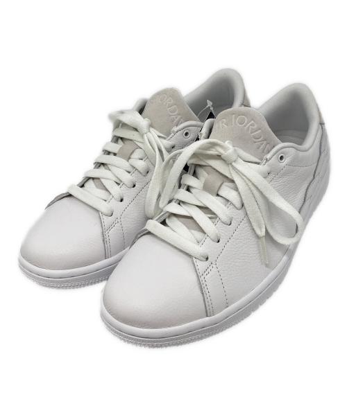 NIKE（ナイキ）NIKE (ナイキ) Air Jordan 1 Low Centre Court ホワイト サイズ:26.5 未使用品の古着・服飾アイテム