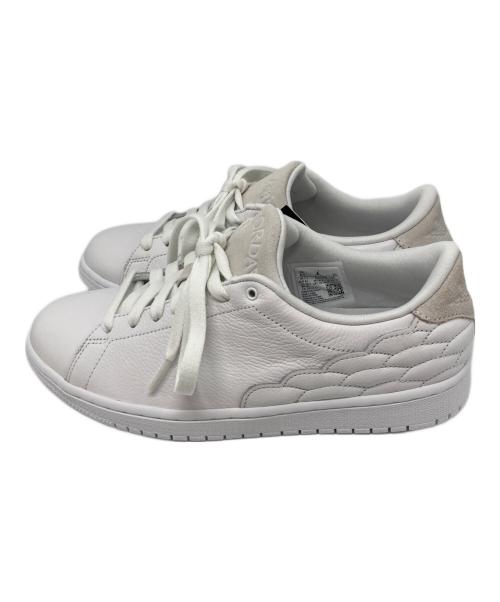 NIKE（ナイキ）NIKE (ナイキ) Air Jordan 1 Low Centre Court ホワイト サイズ:26.5 未使用品の古着・服飾アイテム