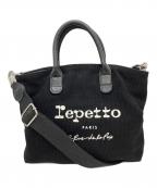 repettoレペット）の古着「2WAYバッグ」｜ブラック