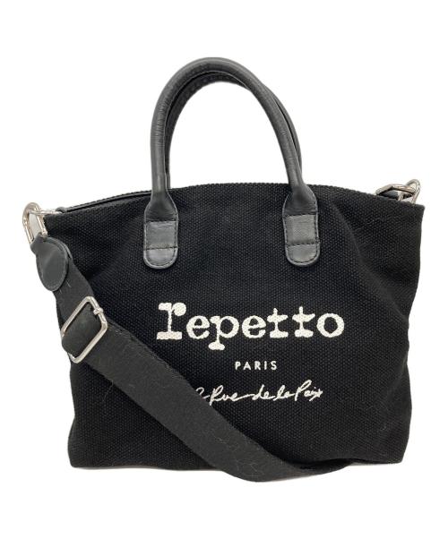 repetto（レペット）Repetto (レペット) 2WAYバッグ ブラックの古着・服飾アイテム