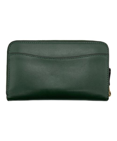 COACH（コーチ）COACH (コーチ) エッセンシャル ラウンドジップウォレット グリーンの古着・服飾アイテム