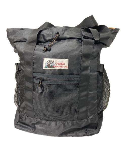 CARIBOU Mountaineering（カリブーマウンテインニアリング）CARIBOU Mountaineering (カリブーマウンテインニアリング) 2WAYバックパック ブラックの古着・服飾アイテム