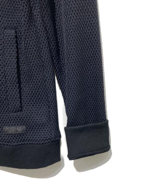 BLACK LABEL CRESTBRIDGE（ブラックレーベル クレストブリッジ）BLACK LABEL CRESTBRIDGE (ブラックレーベル クレストブリッジ) メッシュジップアップブルゾン ネイビー サイズ:Mの古着・服飾アイテム