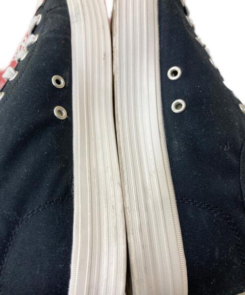 POLO RALPH LAUREN（ポロ・ラルフローレン）POLO RALPH LAUREN (ポロ・ラルフローレン) キャンバススニーカー ブラック サイズ:27.5の古着・服飾アイテム
