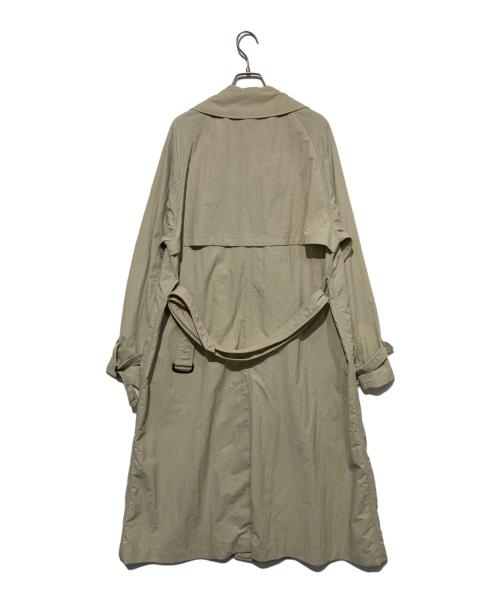 LE GLAZIK（ル グラジック）LE GLAZIK (ル グラジック) NYLONTAFFETA TRENCH COAT ベージュ サイズ:36の古着・服飾アイテム